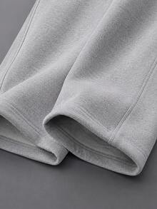 STYNVO Men's Drawstring Waist Pocket Casual Versatile Daily Wear Sweatpants - Grey - View 3