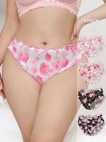 PetitDoll Plus Size Panties - Multicolor - View 2