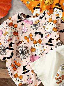 3 piezas de camisetas para niñas jóvenes - Multicolor - Ver 6