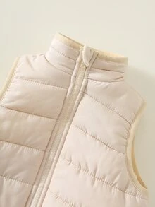 SHEIN 3件組男嬰衛衣、彈性腰長褲、無袖背心，百搭舒適秋冬返校服裝 - 彩色 - 查看 8