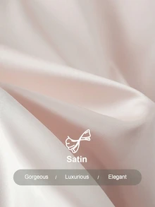 Franclia 优雅缎面衬衫，短袖衬衫，V领衬衫，休闲衬衫 - 粉色 - 查看 7