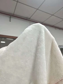 SHEIN 少女款米色長袖連帽加厚毛絨外套，復古碎花拉鍊中長版保暖夾克，秋季服飾 - 彩色 - 查看 5