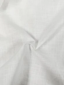 EMERY ROSE Women's White V-Neck Sleeveless Tank Top, Ruffle Hem Design, Casual Daily Versatile, Outdoor Travel Ladies Blouse Top - White - View 7