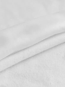 AXEPEAK 男士字母印花十字水鑽套頭運動衫 - 白色 - 查看 8