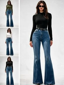 SHEIN Unity 3入組素色小高領連身背心 - 彩色 - 查看 4