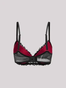 Hourtrue 3pcs Women's Lace Padded Push-Up Bra, Sexy & Supportive - Multicolor - View 7