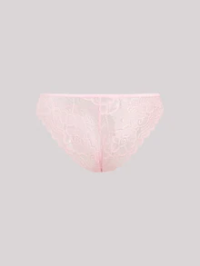 Hourtrue 3件套简约浪漫蕾丝女士比基尼内裤 - 彩色 - 查看 5
