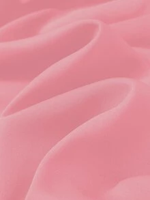 EMERY ROSE Plus Size Single-Breasted Solid Color Long Sleeve Blazer, Fashionable For Summer Graduation, Back To School, Teacher For Women Fall For Women Autumn - Pink - View 11