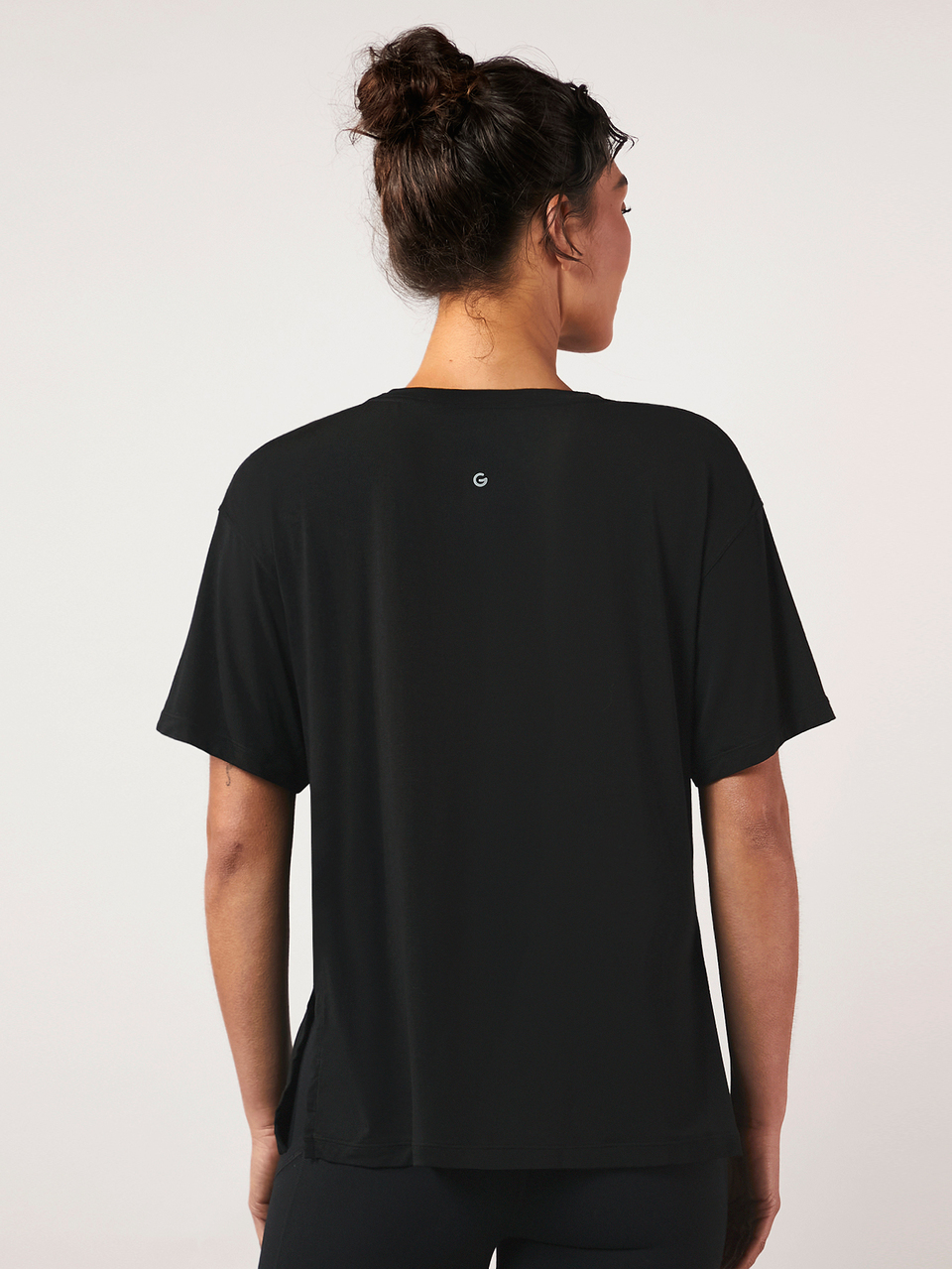 Tencel Modal Oversized Everymode Tee Daily Casual Compression Shirt