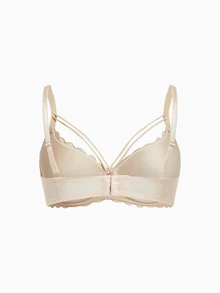 3pcs Plus Size Lace Bras, Comfortable Underwire Bras For Women - Multicolor - View 16