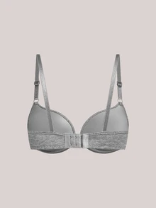 Veilyse 3pcs/Set Women's Comfortable Colorful Wireless Cotton Soft Cup Push Up Bra Set, Suitable For Small Bust - Multicolor - View 21