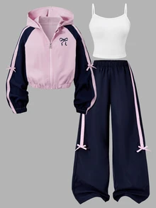 SHEIN 青少年女孩外套套裝 - 彩色 - 查看 6