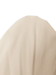 Rosumi Plus Size Women Textured Button V-Neck Slit Hem Short Sleeve Shirt And Casual Normal Capsule Shorts 2 Pieces Set Formal Beige Summer Vacation Cruise - Apricot - View 12