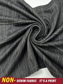 Resyla Men 男士寬鬆短袖夏季上衣，復古黑色圖案印花，街頭風，休閒百搭版型，舒適面料，戶外街頭穿搭 - 彩色 - 查看 6