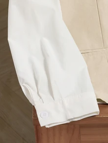 SHEIN 2 件套青少年男孩绅士装 - 修身薄荷绿背心 + 纹理长裤，适合生日派对、婚礼、毕业典礼、特殊场合的正式优雅服装 - 杏色 - 查看 8