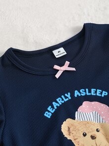 SHEIN Genkimix Kids 女童（小）家居服 - 彩色 - 查看 10