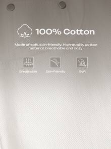Calmiston Men's Solid Color Versatile Button Pocket Casual Long Pants For Daily Wear - White - View 3