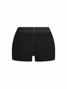 Ocili 棉质针织腰带舒适柔软弹力女式三角裤 - 黑色 - 查看 2