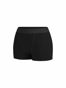 Ocili 棉质针织腰带舒适柔软弹力女式三角裤 - 黑色 - 查看 5