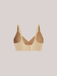 Veilyse 2pcs Women Seamless Wireless Soft Cup Bras, Elastic Comfortable Unpadded Pullover Bras - Multicolor - View 10