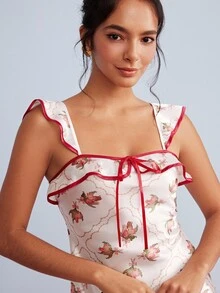 Elorette Women Sleep Dresses - White - View 5