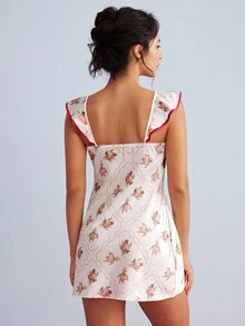 Elorette Women Sleep Dresses - White - View 2