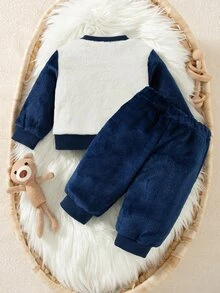 SHEIN 新生兒套裝 - 藏蓝色 - 查看 2