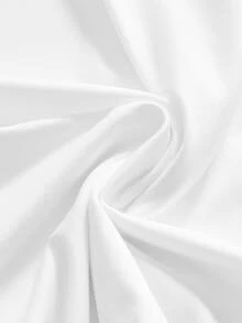 ROMWE Y2K Sexy Backless Slogan T-Shirt For Women - White - View 4
