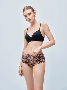 Softvol 5pcs/Pack Women's Seamless High Elasticity Hipster Panties, All Day Comfort - Multicolor - View 3