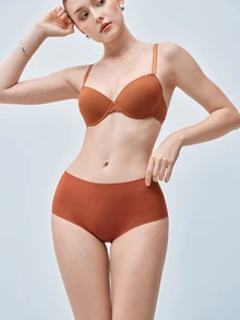 Softvol 5 buah Celana Dalam Hipster Wanita Tanpa Jahitan dengan Elastisitas Tinggi - MultiWarna - View 4