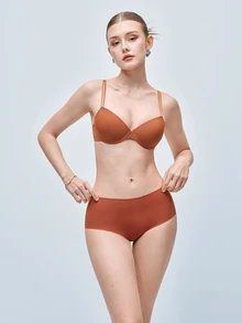 Softvol 5 buah Celana Dalam Hipster Wanita Tanpa Jahitan dengan Elastisitas Tinggi - MultiWarna - View 3