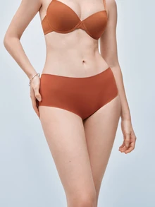 Softvol 5 buah Celana Dalam Hipster Wanita Tanpa Jahitan dengan Elastisitas Tinggi - MultiWarna - View 12
