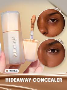 SHEGLAM Hideaway 全遮瑕膏-Nutmeg 修色提亮遮瑕與修容 品牌美妝化妝品 適合女士與女孩 - Nutmeg - 查看 1