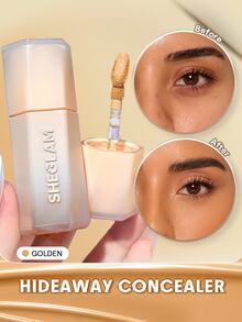 SHEGLAM Hideaway 全遮瑕膏-Golden 修色提亮遮瑕與修容 品牌美妝化妝品 適合女士與女孩 - Golden - 查看 1