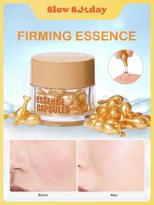Slow Sunday Firming Essense Capsules, Moisturizing, Brightening, And Firming The Skin, K Beauty, Good Choice For Vacation, Travel Essentials, Halloween, Suitable For Summer Skin Care - Purple - View 1