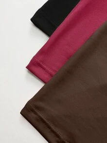 Olithes 女款純色修身休閒細肩帶洋裝 - 彩色 - 查看 4