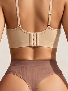 Barelissa 3 piezas de tangas minimalistas cómodas y sin costuras para mujer - Multicolor - Ver 2
