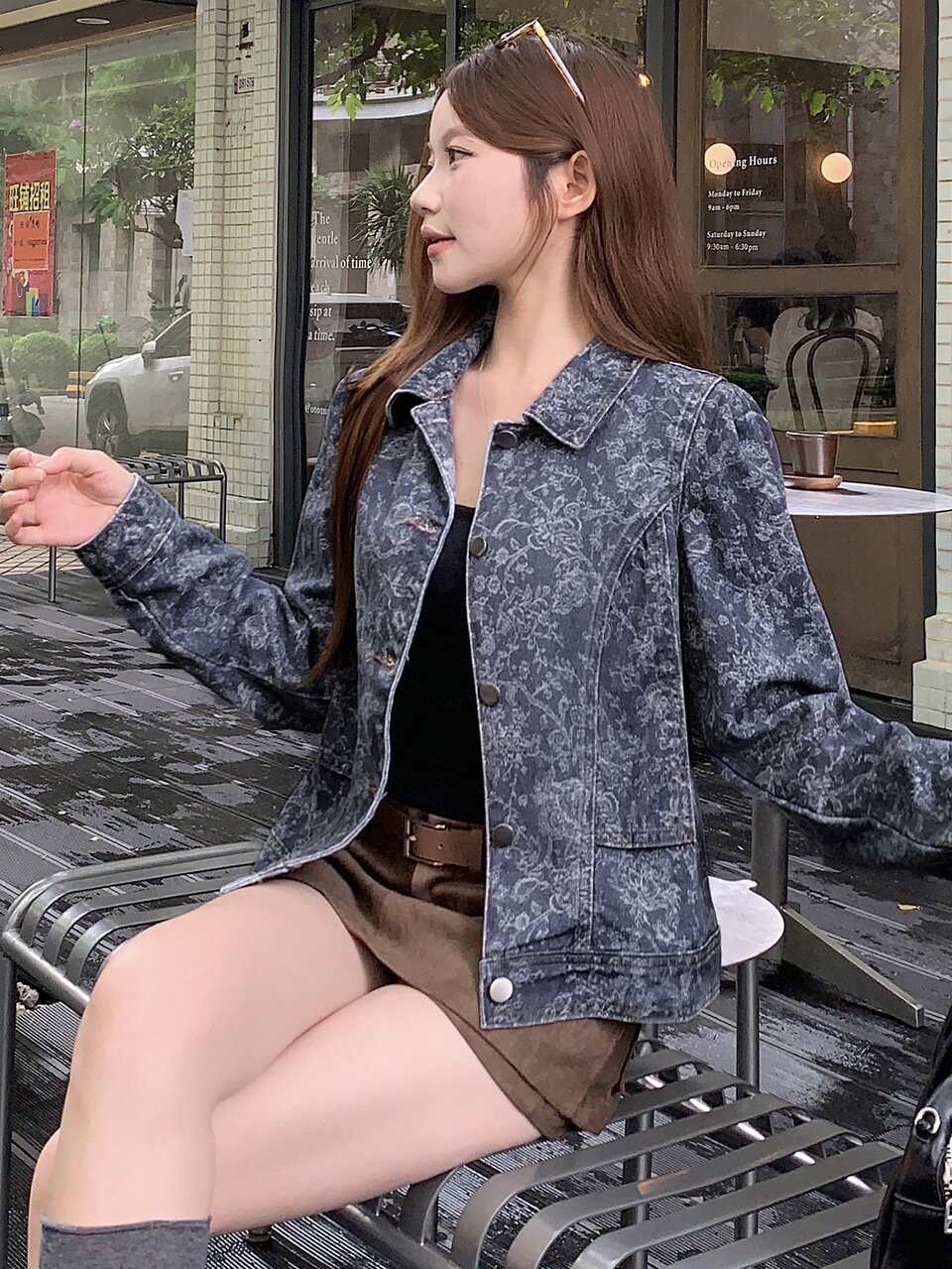 Women's Autumn Casual Jacquard Jacket