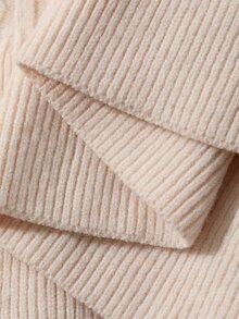 DAZY Button Front Ruffle Hem Cardigan Fall Vacation - Apricot - View 9
