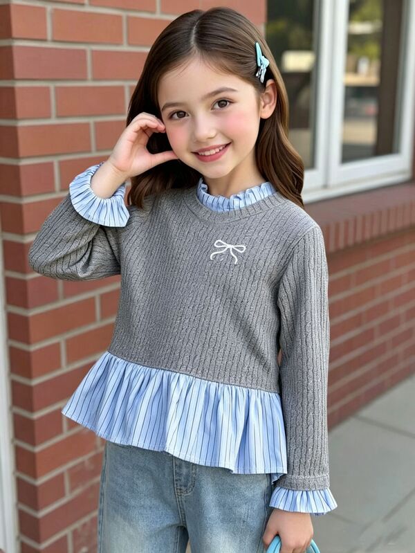 SHEIN Young Girls T-Shirts
