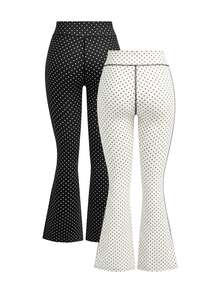 SHEIN Velisys 2PCS Women Sports Pants - Multicolor - View 5