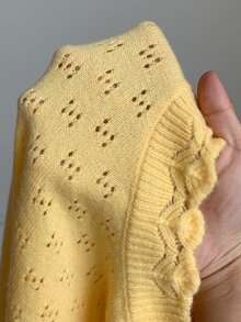 Comfortcana Women's Casual Versatile Solid Color Cardigan - Pale Yellow - View 6