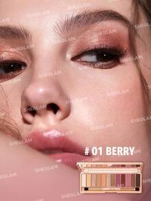 SHEGLAM Berry Palette Brand Beauty Cosmetic Makeup For Women And Girls - Berry - View 2