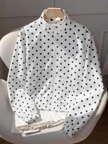 SHEIN Tween Girls Jackets - White - View 2