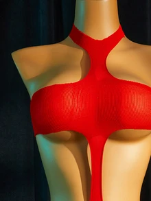SpicyHot Women Lingerie Teddies And Bodysuits - Red - View 4