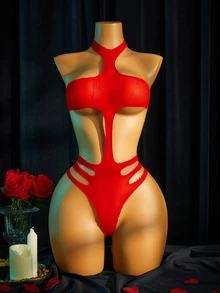 SpicyHot Women Lingerie Teddies And Bodysuits - Red - View 5