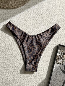 Oceva Leopard Print Swimwear Bottoms, Random Print - Multicolor - View 5