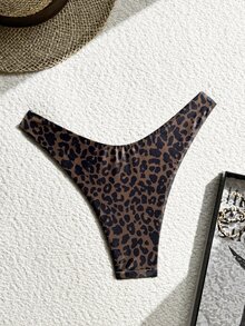 Oceva Leopard Print Swimwear Bottoms, Random Print - Multicolor - View 2