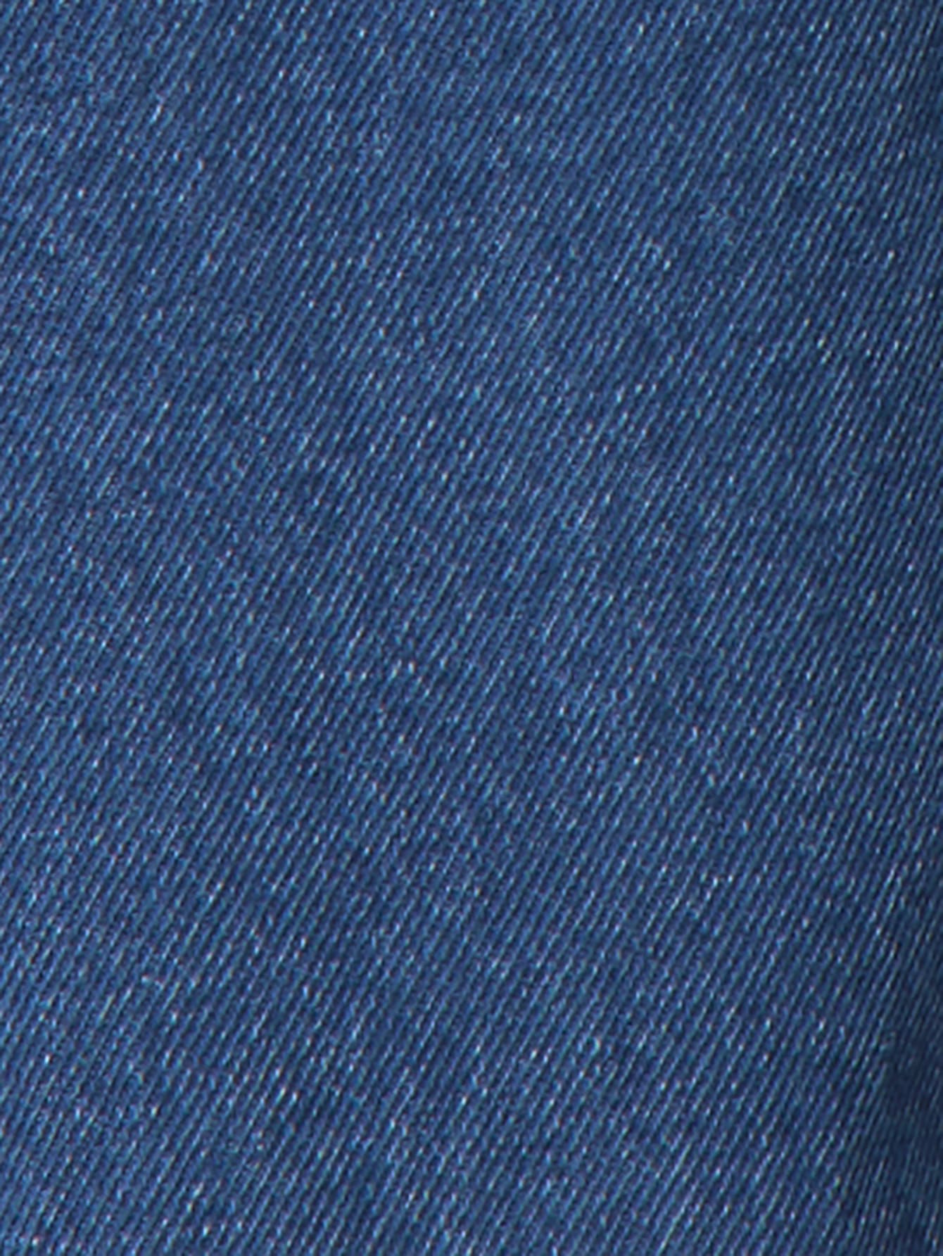 Petite Jeans mit mittlerer Taille, weitem Bein, blauer Waschung und silbernen Knopfdetails, lässig, für Winter, Nachtausgehen, Schulanfang, Büro, Arbeit, Date, Core, Frühling, Sommer