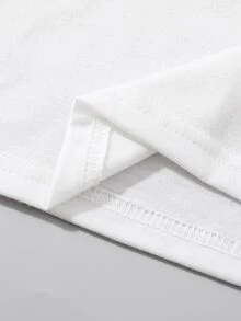 4pcs/Set Young Boy Simple Solid Color Comfortable Sleeveless Undershirts Autumn Fall - White - View 5